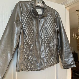 Jacket silver bomber